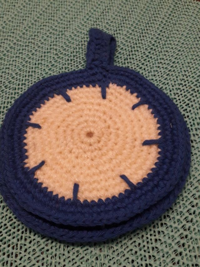 Agarradores ganchillo