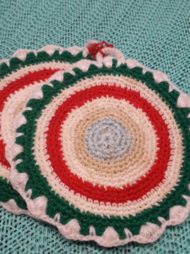 Agarradores ganchillo