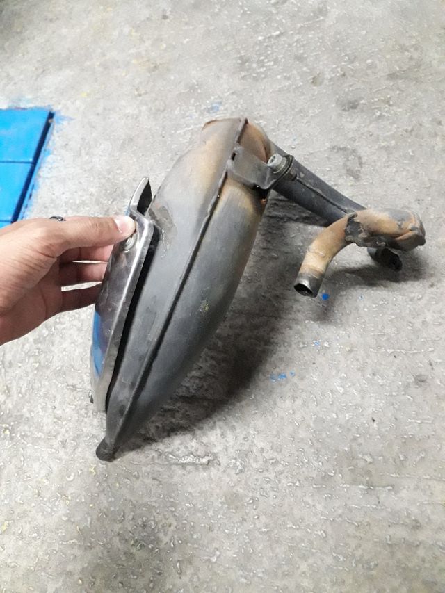 Escape de serie de rieju o motorhispania 50