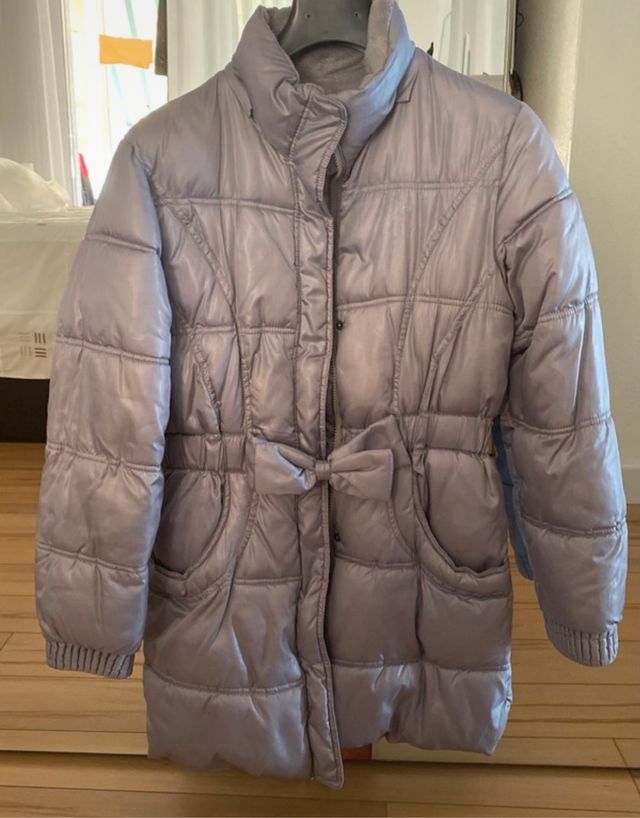 Chaquetón / Abrigo mayoral color gris perla