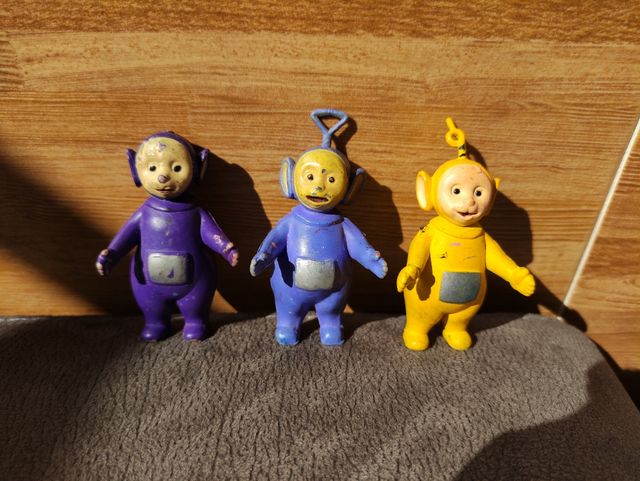 Lote de 3 muñecos Teletubbies
