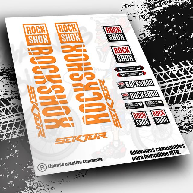 Pegatinas rockshox sid select plus sl 2021 wp355