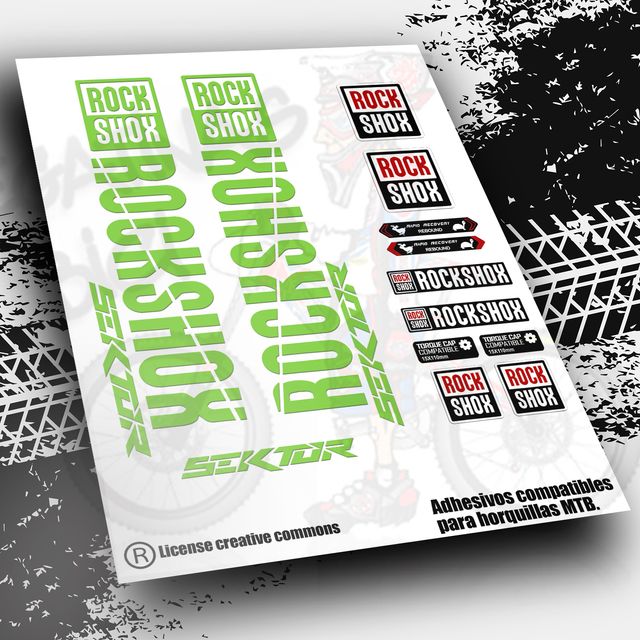 Pegatinas rockshox sid select plus sl 2021 wp355