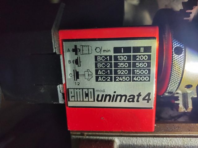 Torno Emco Unimat 4