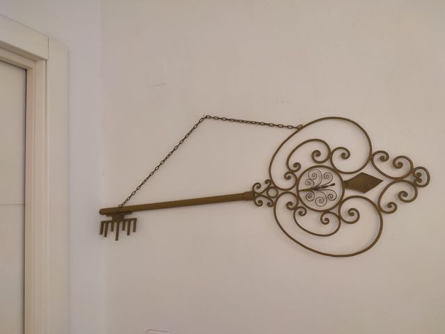 LLAVE DE HIERRO FORJADO.