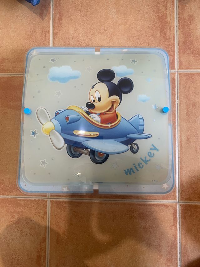 Lampara plafon Mickey