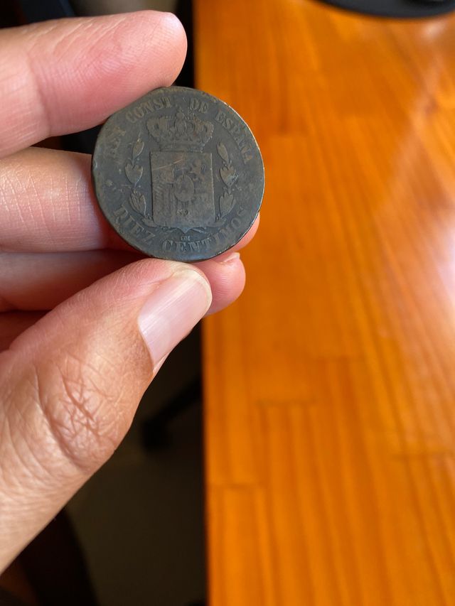 3 Monedas de Cobre Alfonso XII 1879