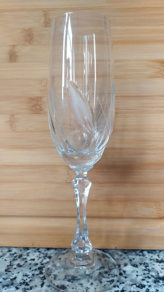 cristalería tallada