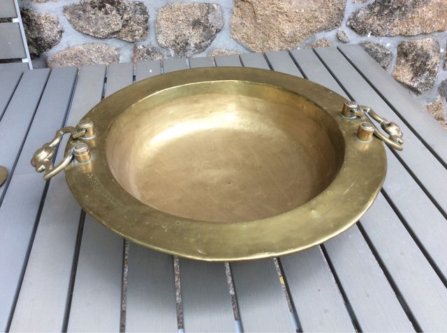 BRASERO DE BRONCE FINALES S. XIX PPIOS DEL XX