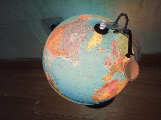 Perfecta lámpara mundial