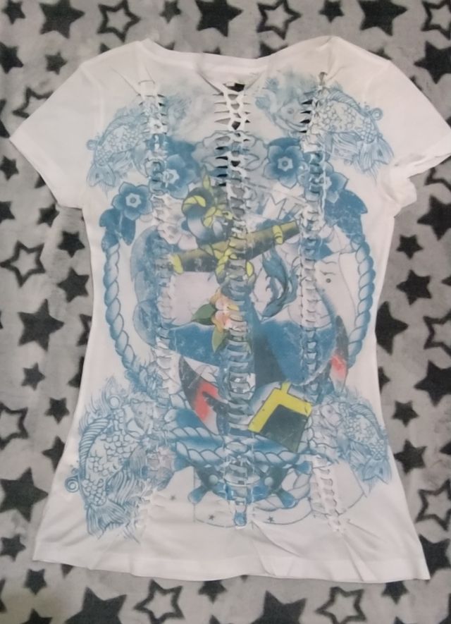 Camiseta Estampada Talla/L/40/12