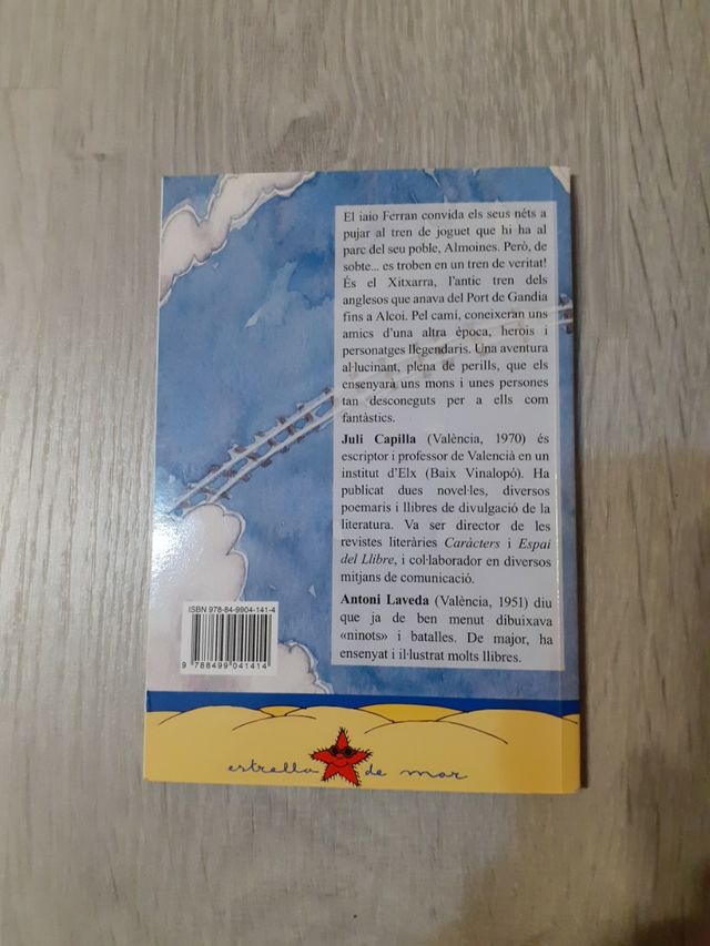 Un tren de llegada, el Xitxarra