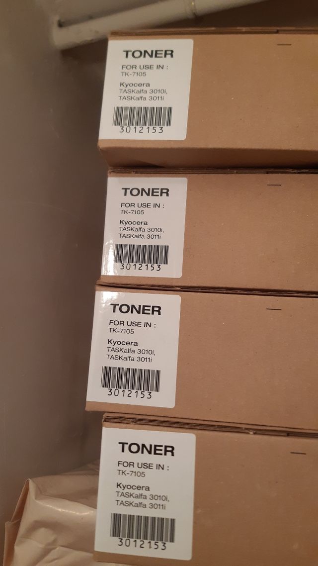 Toner Negro kyocera impresora
