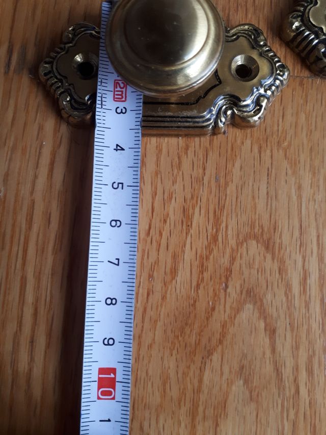 tiradores o pomos maletero laton Orus