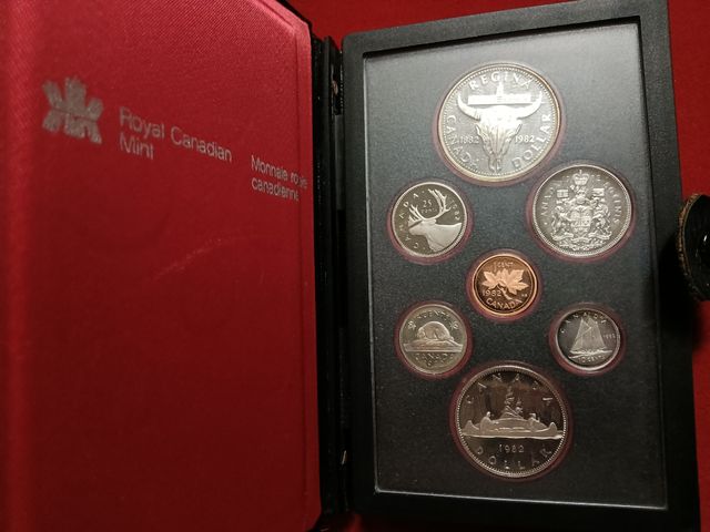 Monedas Elisabeth II Canadá
