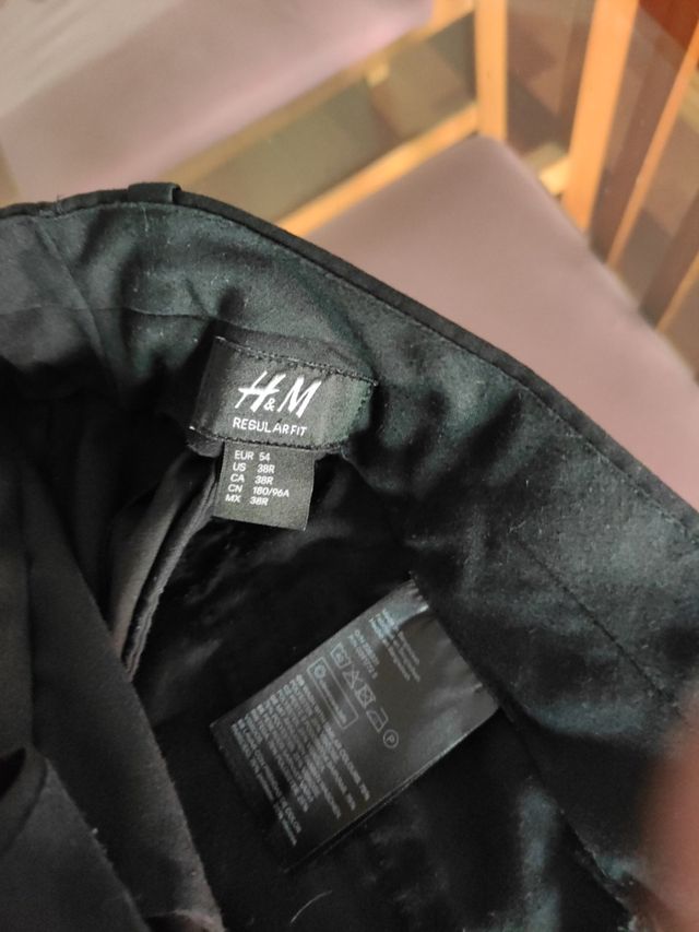 Pantalón negro HyM talla54