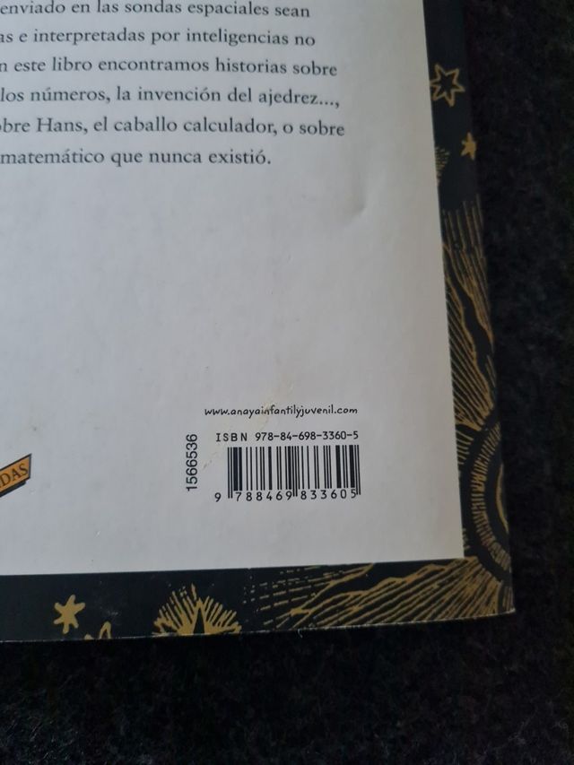 Libro Cuentos y Leyendas de las Matemáticas