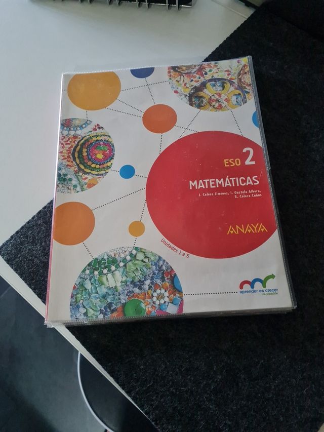Matemáticas 2 ESO, Anaya