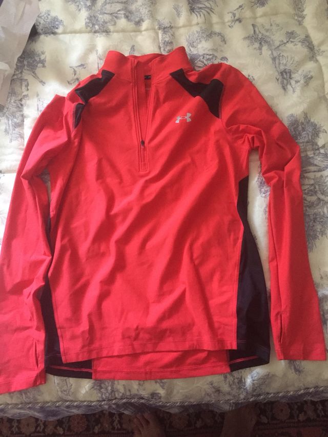 Sudadera fina correr talla M under armour