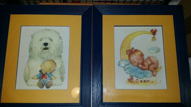 Cuadros Artesanales 3D dormitorio