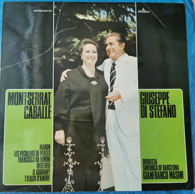 Montserrat Caballe y Giuseppe di stefano