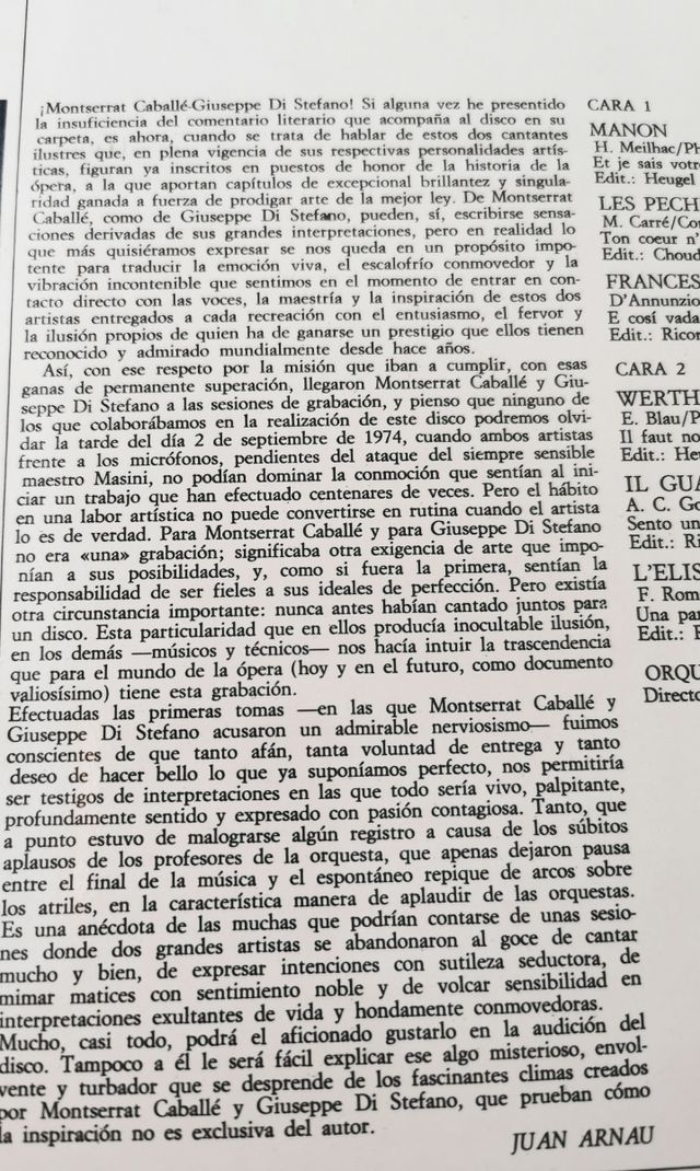 Montserrat Caballe y Giuseppe di stefano