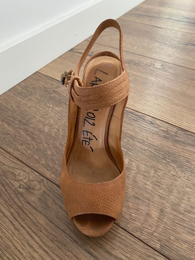 Sandalias con plataforma Lanvin Talla 35.5