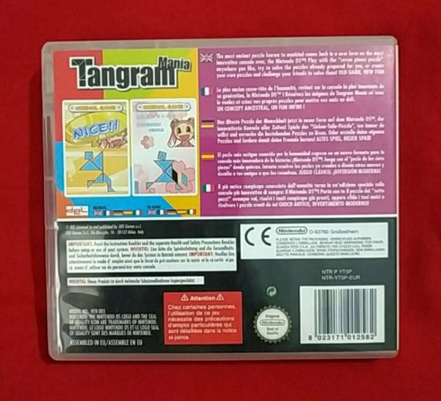 TANGRAMANIA NINTENDO DS