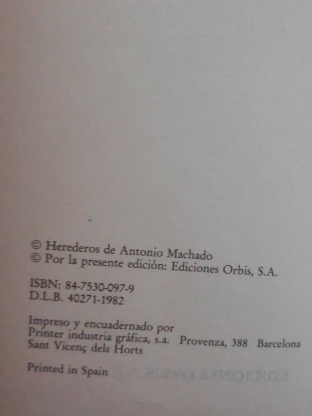 Libro Poesía