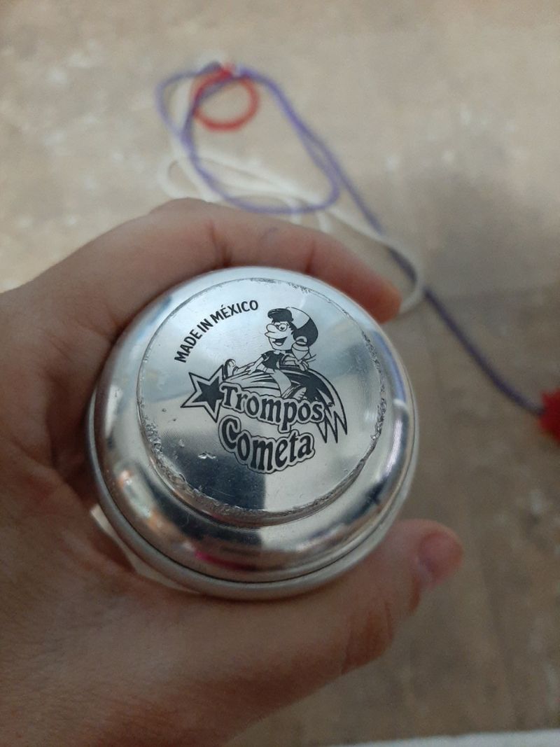 Peonza Turbo Trompo Turbo Iron Silver SILVER