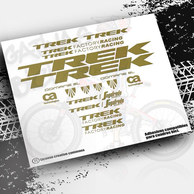 Pegatinas cuadro TREK DOMANE SL PB55
