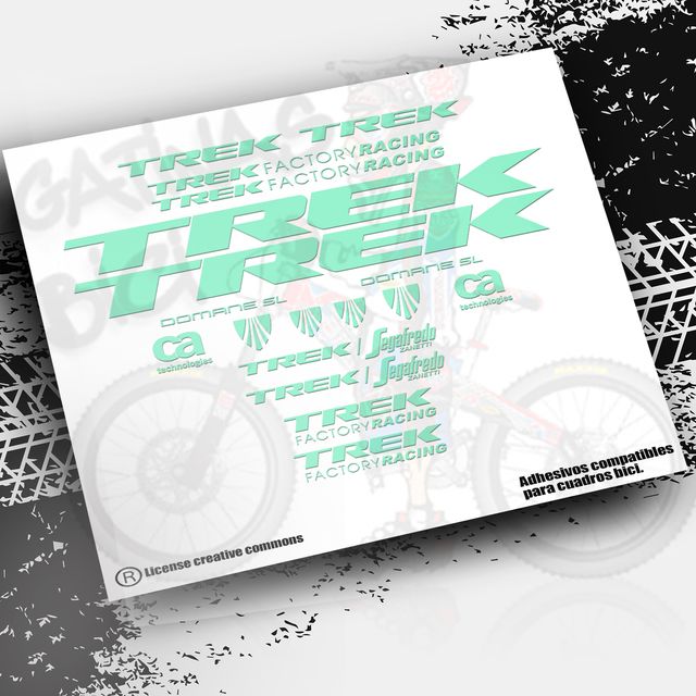 Pegatinas cuadro TREK DOMANE SL PB55