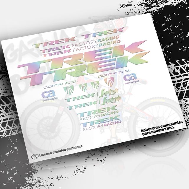 Pegatinas cuadro TREK DOMANE SL PB55