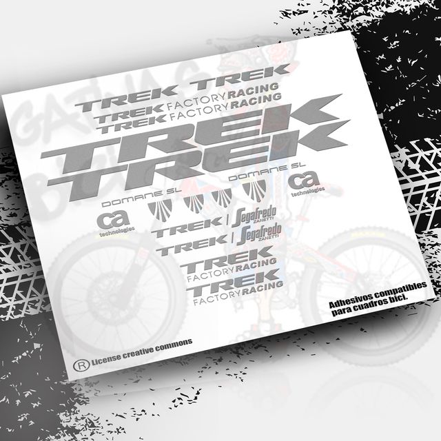 Pegatinas cuadro TREK DOMANE SL PB55