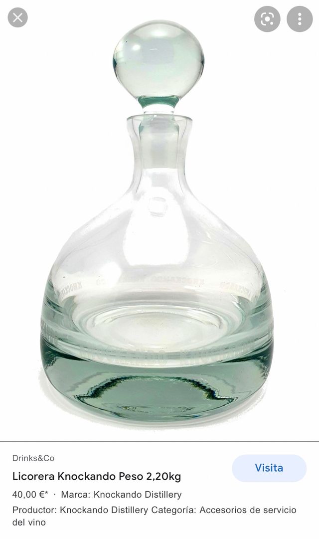 Licorera ( precio en tienda 40€)