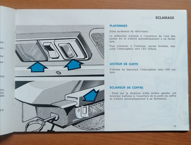 manual uso Talbot Horizon francés