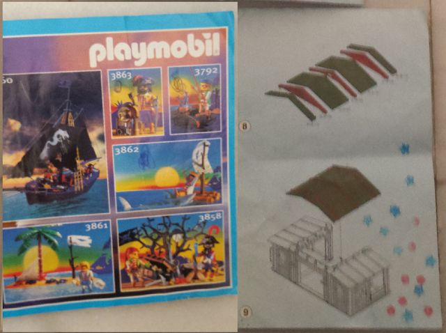Instrucciones Playmobis antiguos