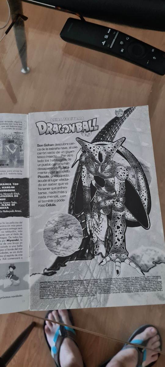comic dragon ball serie azul 12 N 165