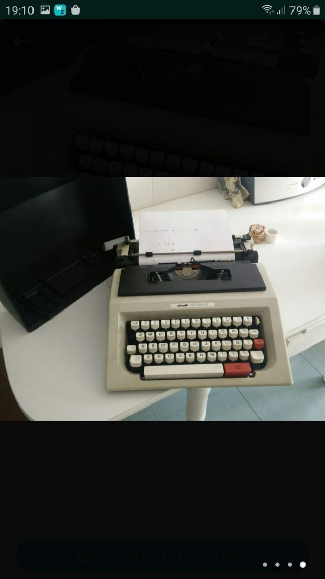 máquina de escribir VINTAGE