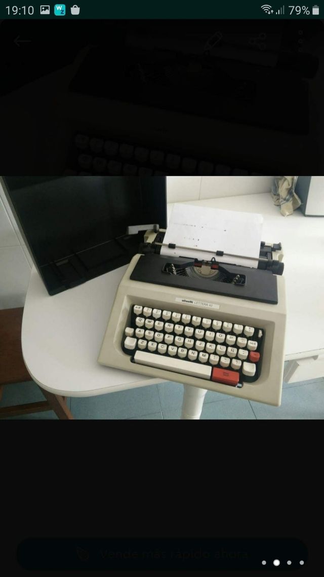 máquina de escribir VINTAGE