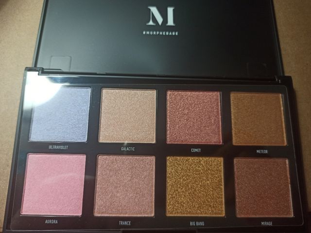 Paleta iluminadores 8S stellar impact morphe