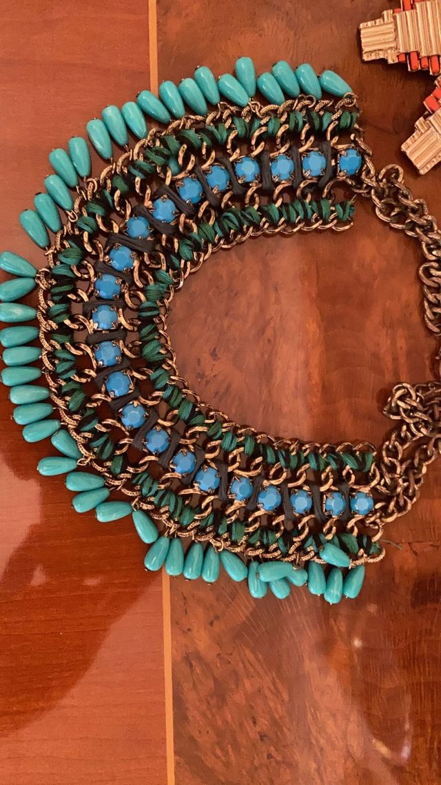 LOTE 7 COLLARES (ZARA, STRADIVARIUS)