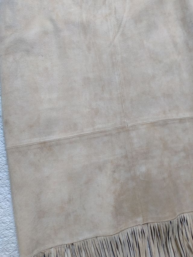 FALDA PIEN DE ANTE CON FLECOS MARCA HELIUM