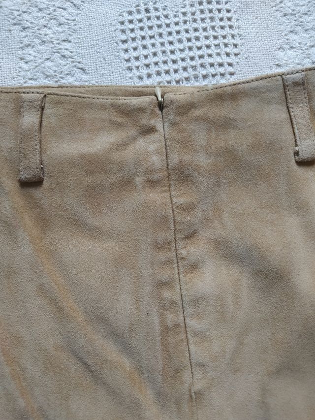 FALDA PIEN DE ANTE CON FLECOS MARCA HELIUM