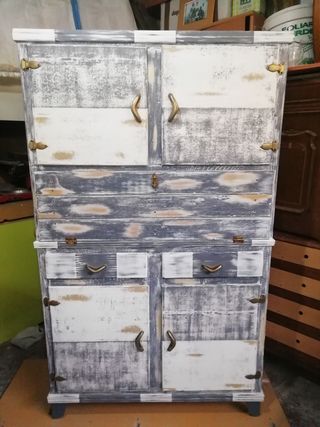 Mueble de cocina Antiguo en WALLAPOP
