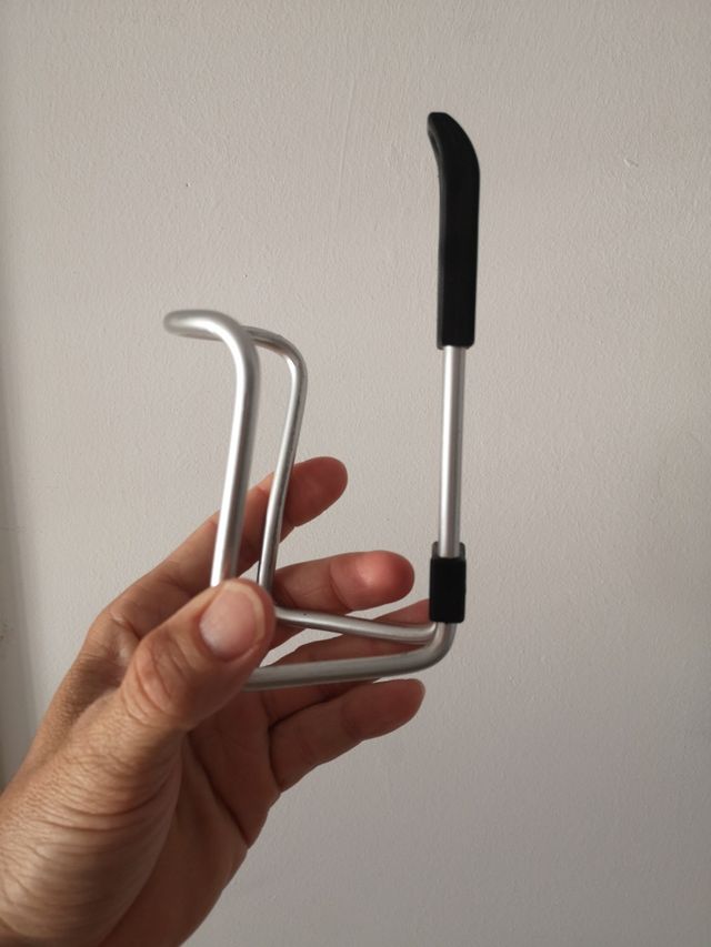 Portabidon aluminio en buen estado