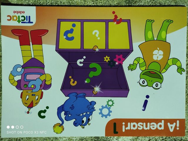 A pensar 1. TIC TAC. Edebe.