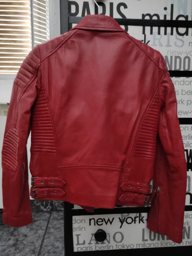 chaqueta de cuero mujer