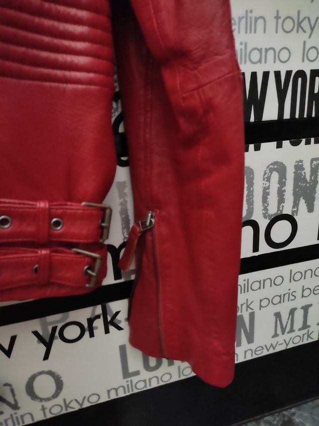 chaqueta de cuero mujer