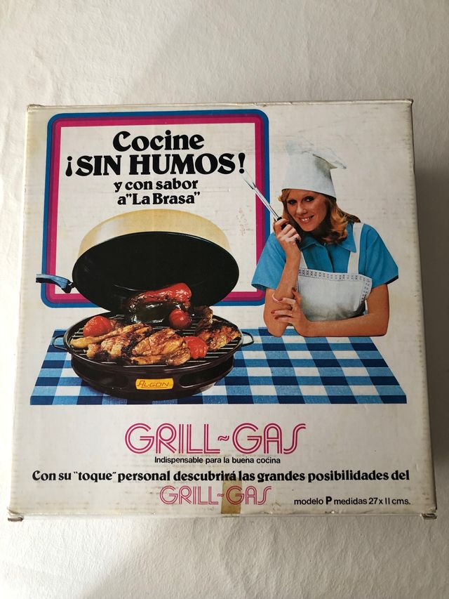 Grill gas